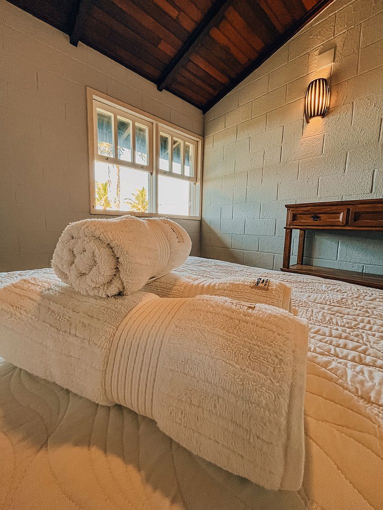 Casa 2222 - Pé na areia com serviço de hotel