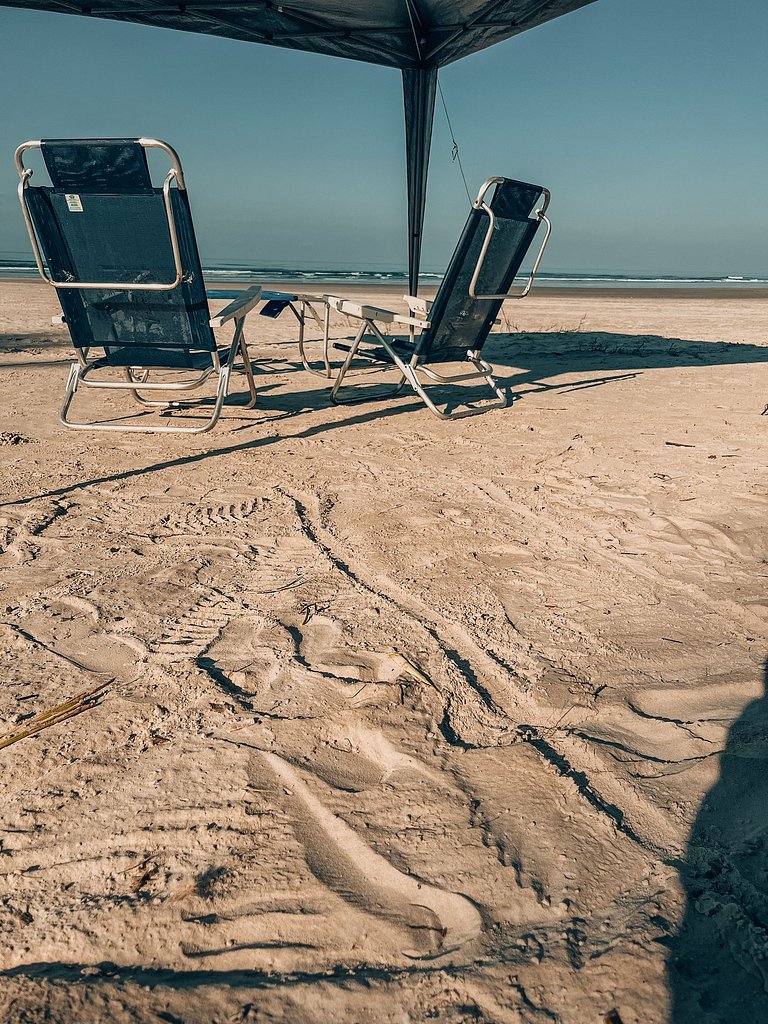 Casa pé na areia para até 12 pessoas | Praia de Guaratuba
