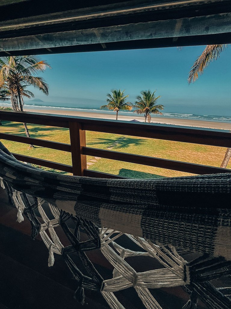 Casa pé na areia para até 12 pessoas | Praia de Guaratuba