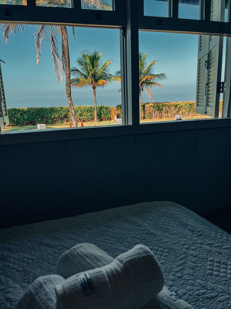 Casa 2222 - Pé na areia com serviço de hotel