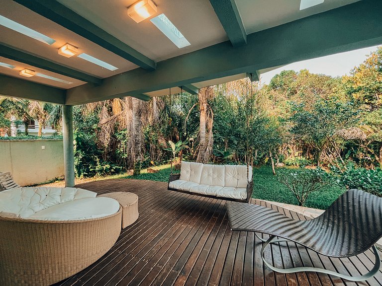 Casa 5524 - Pé na areia, 6 suítes e com serviço de hotel