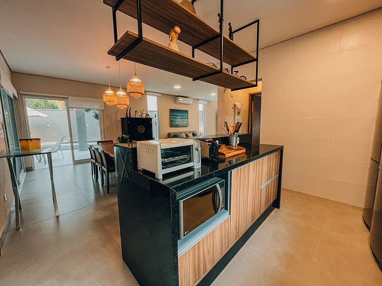 Casa 5224 - Nova, 5 suítes, piscina e área gourmet