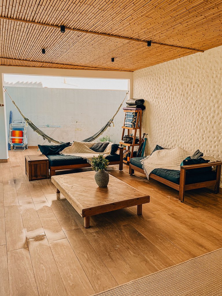 Casa 4224 - Pé na areia, 16 pessoas com piscina e jacuzzi