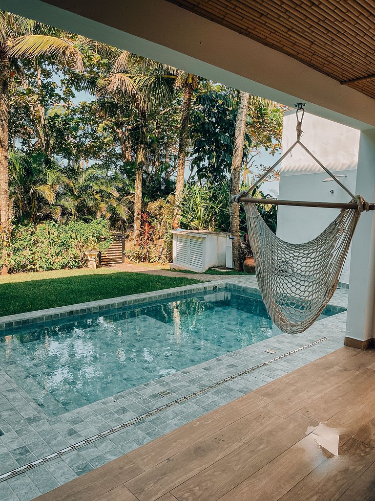 Casa 4224 - Pé na areia, 16 pessoas com piscina e jacuzzi