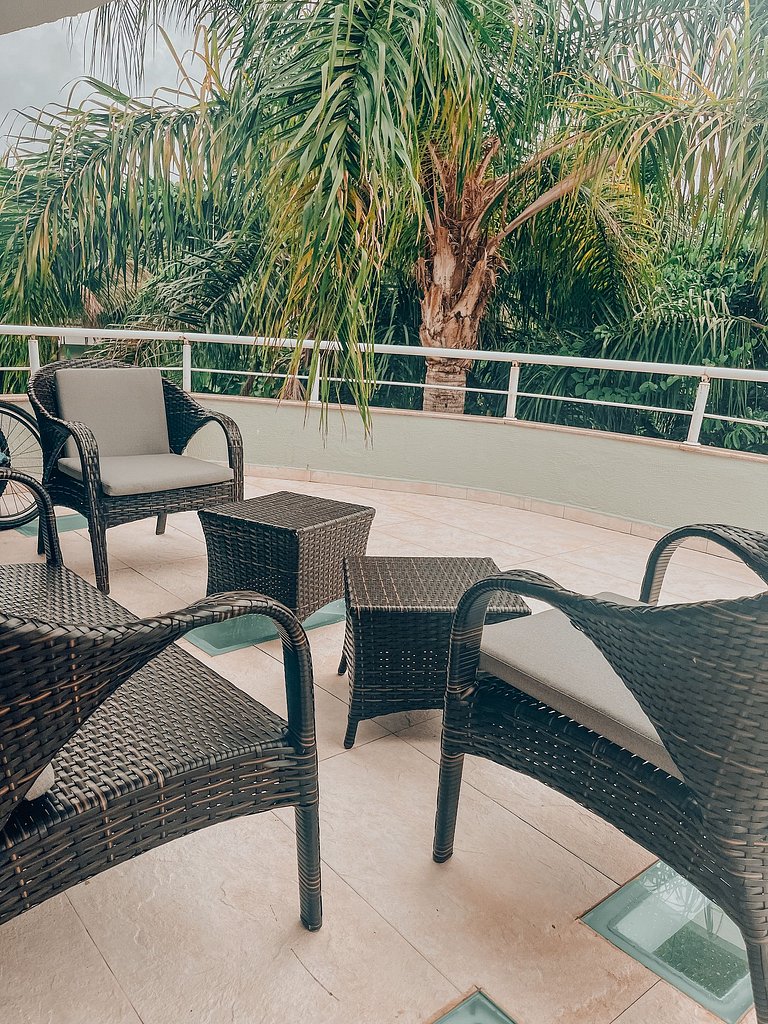 Casa 5524 - Pé na areia, 6 suítes + Serviços