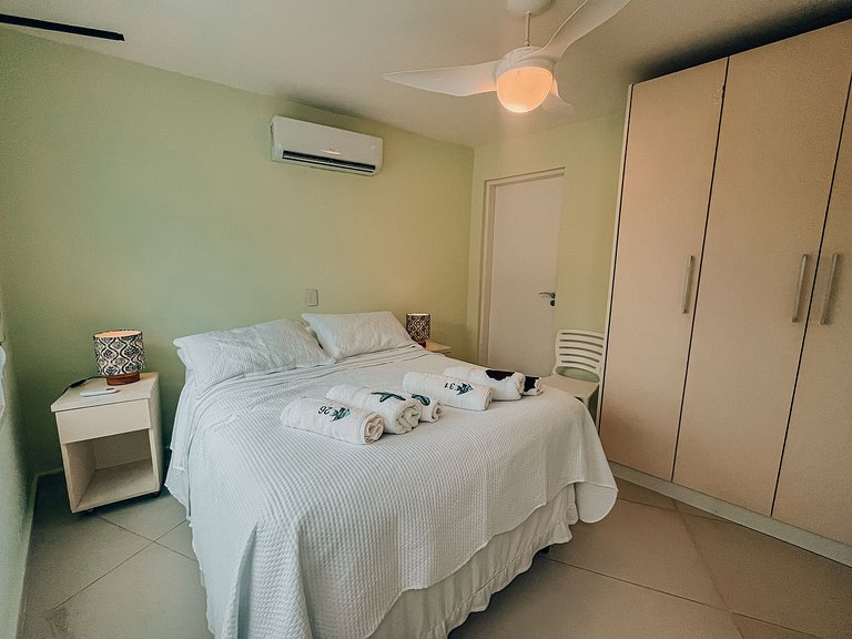 Casa 5524 - Pé na areia, 6 suítes + Serviços