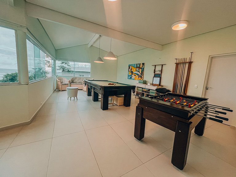 Casa 5524 - Pé na areia, 6 suítes + Serviços