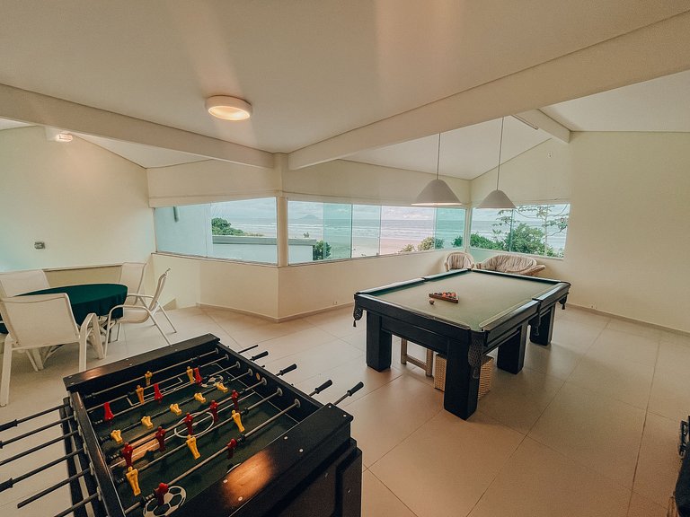 Casa 5524 - Pé na areia, 6 suítes e com serviço de hotel