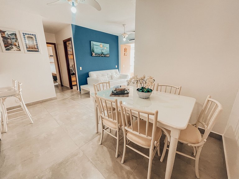 Apto 5925 - Todo climatizado e com serviço de praia