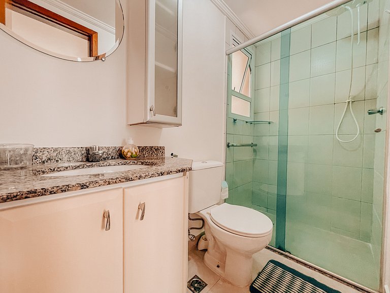 Apto 5925 - Todo climatizado e com serviço de praia