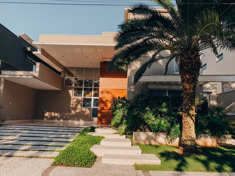 Casa 6225 - 5 suítes, piscina, sauna e translado para praia