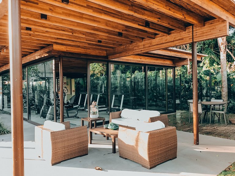 Casa 6225 - 5 suítes, piscina, sauna e translado para praia