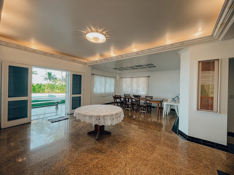 Casa pé na areia | Praia de Guaratuba, Bertioga SP