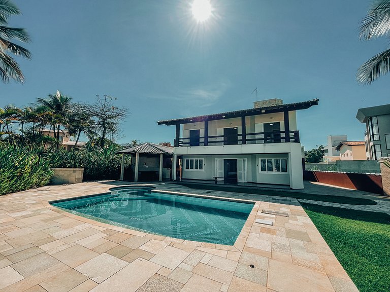 Casa pé na areia | Praia de Guaratuba, Bertioga SP