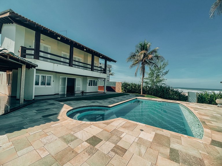 Casa pé na areia | Praia de Guaratuba, Bertioga SP