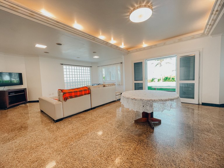 Casa pé na areia | Praia de Guaratuba, Bertioga SP