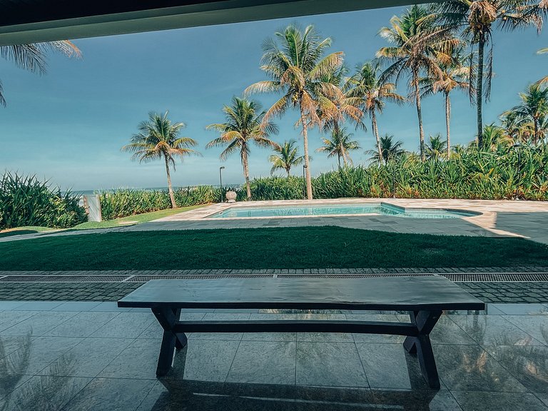 Casa pé na areia | Praia de Guaratuba, Bertioga SP
