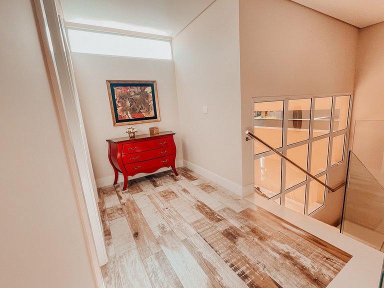 Casa 6225 - 5 suítes, piscina, sauna e translado para praia