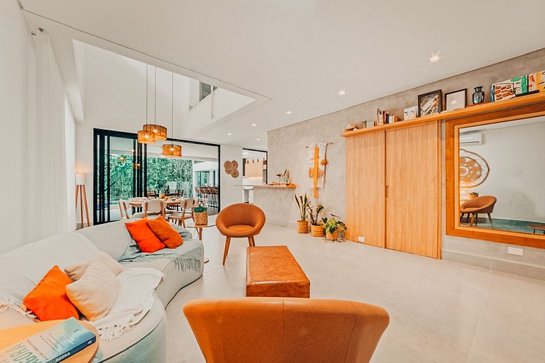 Casa 7525 - Vista para a mata com piscina - Mod24