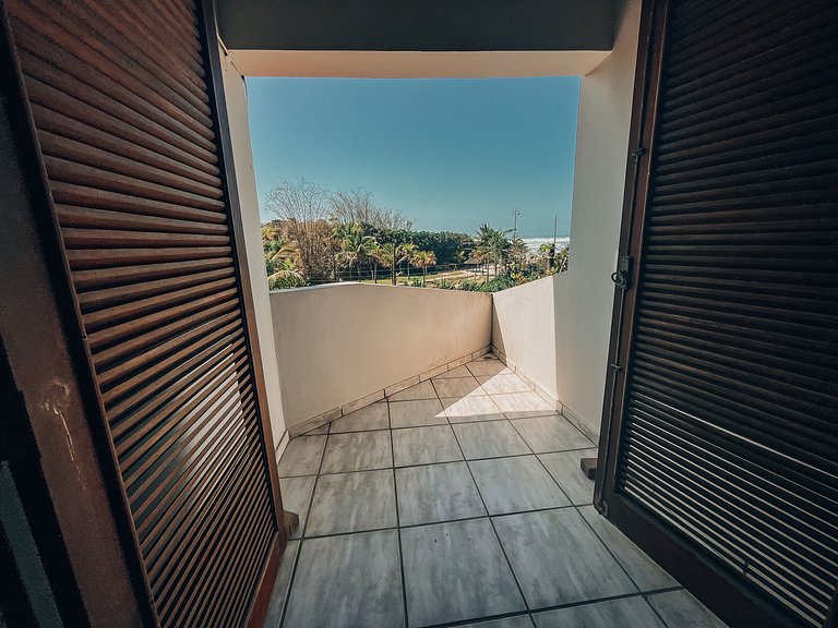 Casa 9425 - Charmosa Casa Pé na Areia recuado, 4 Suítes e vi