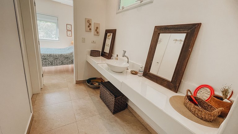 Casa 9025 - Condomínio fechado + praia vazia + piscina: a co