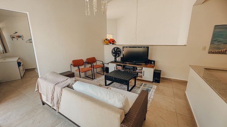 Casa 9025 - Condomínio fechado + praia vazia + piscina: a co