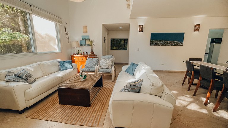 Casa 9025 - Condomínio fechado + praia vazia + piscina: a co