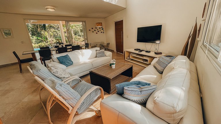 Casa 9025 - Condomínio fechado + praia vazia + piscina: a co