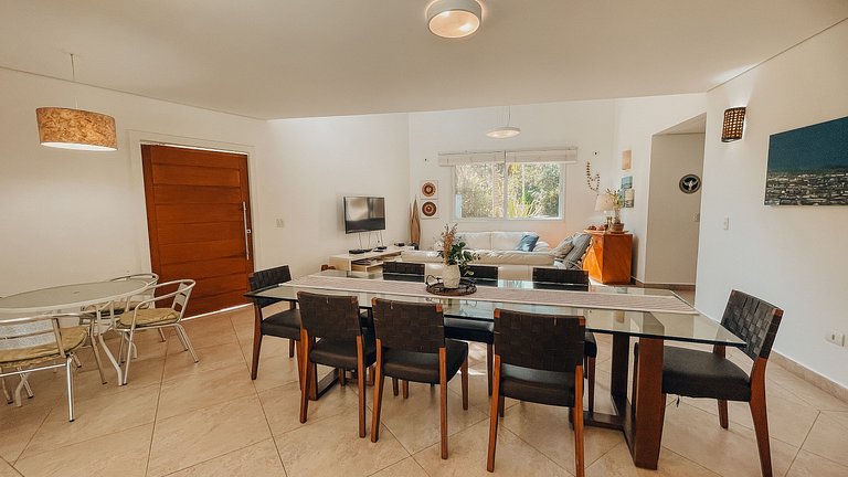 Casa 9025 - Condomínio fechado + praia vazia + piscina: a co