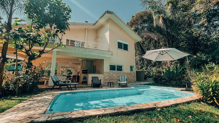 Casa 9025 - Condomínio fechado + praia vazia + piscina: a co