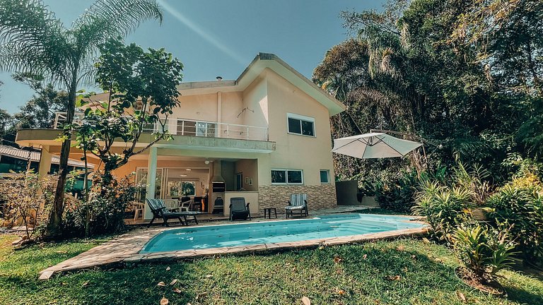 Casa 9025 - Condomínio fechado + praia vazia + piscina: a co