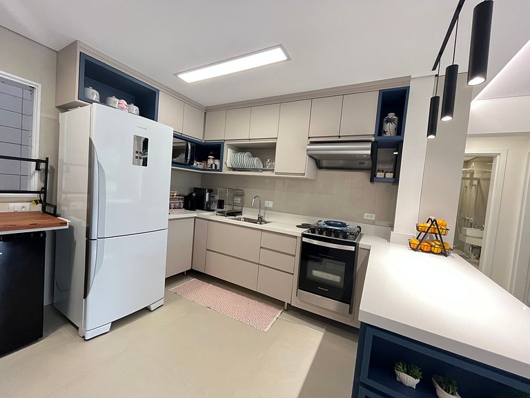 Apto 8725 - Varanda com churrasqueira e nenhum vizinho à vis