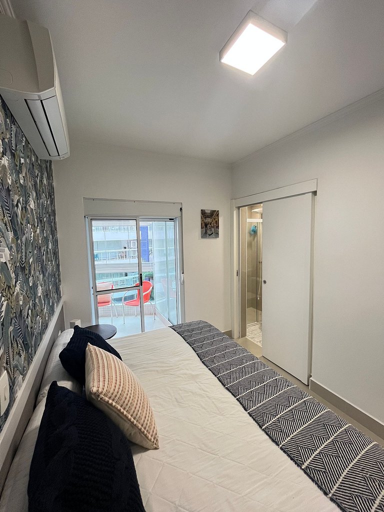 Apto 8725 - Varanda com churrasqueira e nenhum vizinho à vis