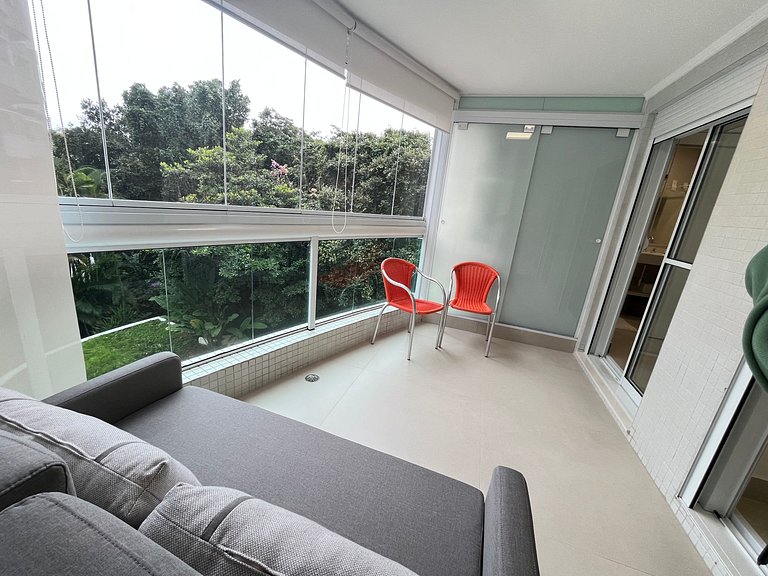 Apto 8725 - Varanda com churrasqueira e nenhum vizinho à vis