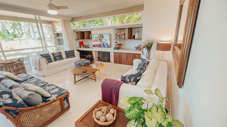 Casa 9524 - Pé na Areia e Vista para o Mar – Condomínio Pont