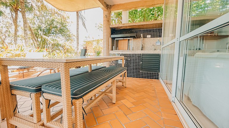 Casa 9524 - Pé na Areia e Vista para o Mar – Condomínio Pont