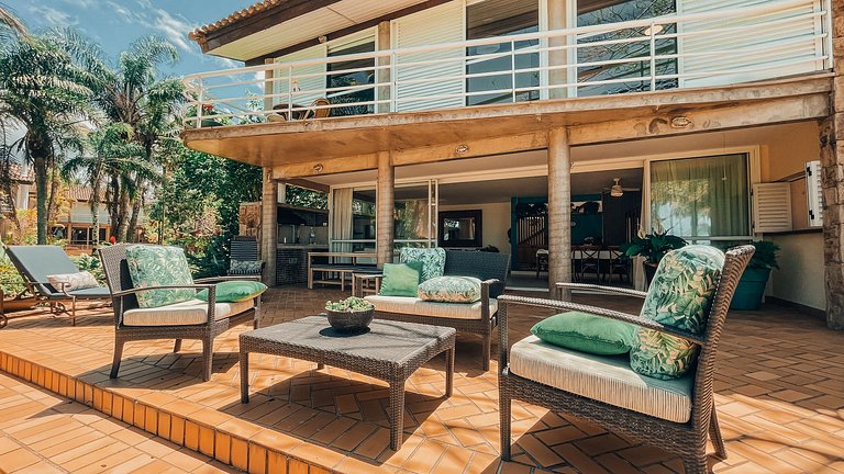 Casa 9524 - Pé na Areia e Vista para o Mar – Condomínio Pont