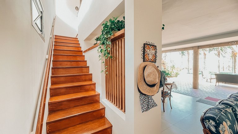 Casa 9524 - Pé na Areia e Vista para o Mar – Condomínio Pont