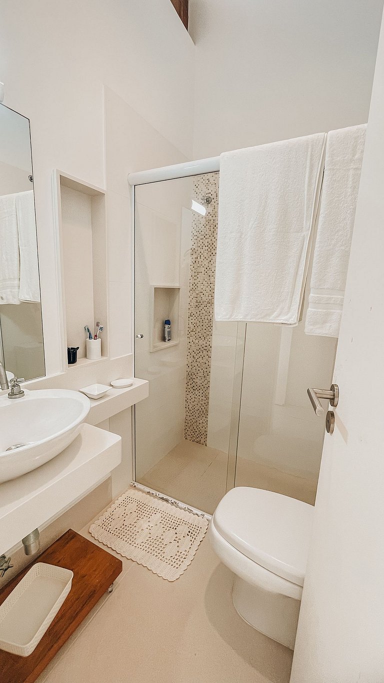 Casa 9524 - Pé na Areia e Vista para o Mar – Condomínio Pont