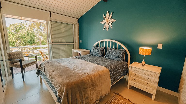 Casa 9524 - Pé na Areia e Vista para o Mar – Condomínio Pont