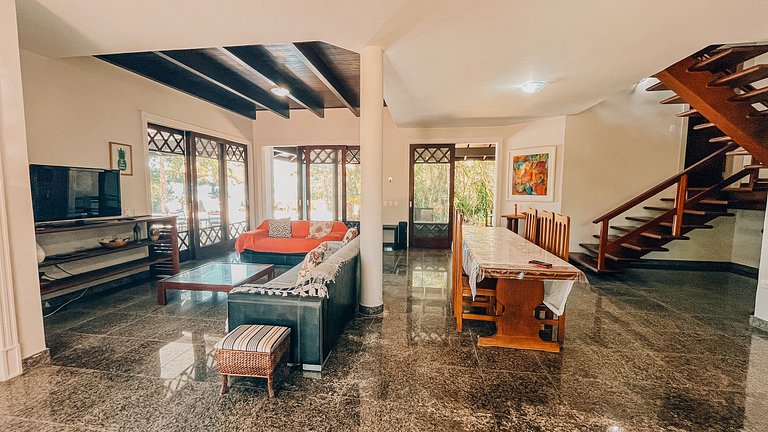 Casa 6125 - Pé na areia para venda e locação de temporada na
