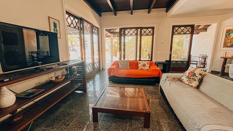 Casa 6125 - Pé na areia para venda e locação de temporada na