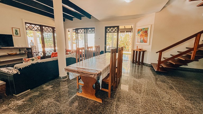 Casa 6125 - Pé na areia para venda e locação de temporada na