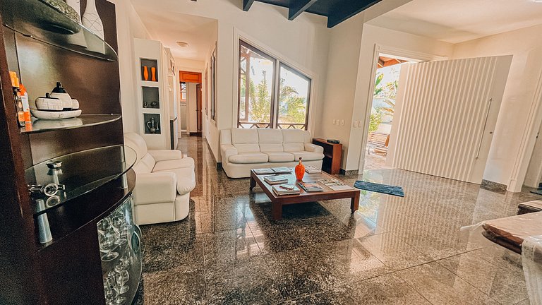 Casa 6125 - Pé na areia para venda e locação de temporada na