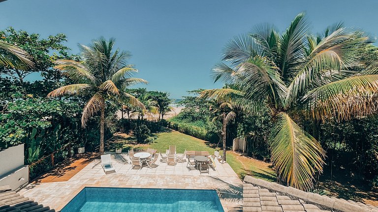 Casa 6125 - Pé na areia para venda e locação de temporada na