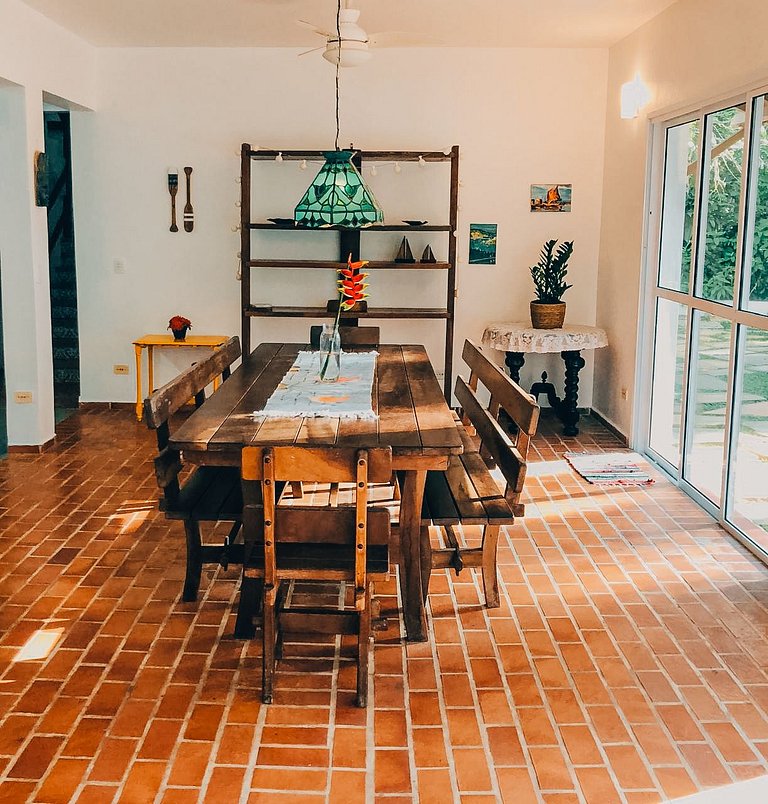 Casa 2522 - 5 quartos com trilha exclusiva para praia