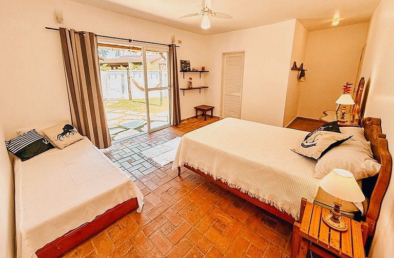 Casa 2522 - 5 quartos com trilha exclusiva para praia