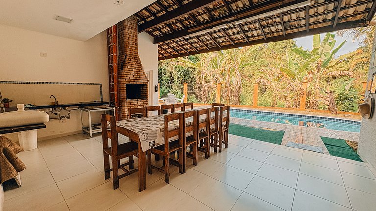 Casa à venda com 3 suítes | Guaratuba, Bertioga SP