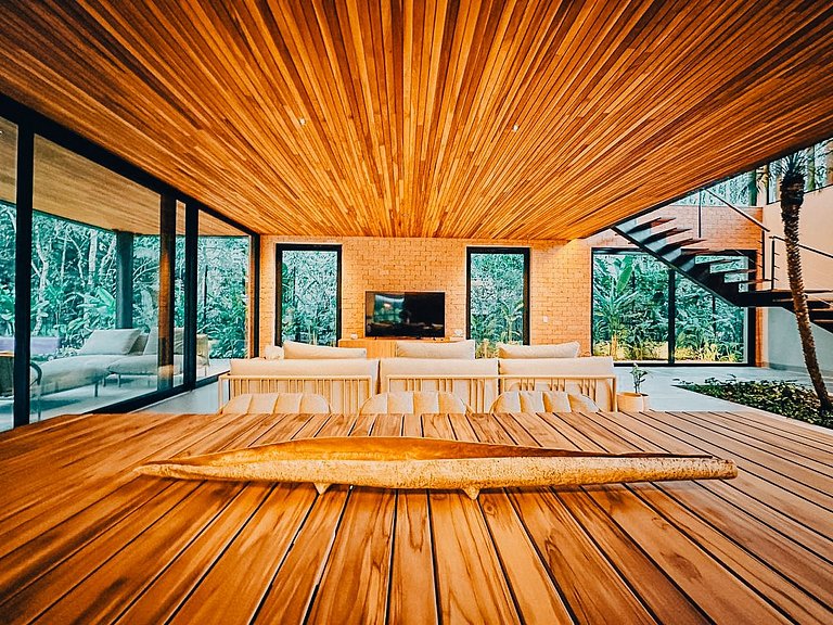 Casa 5124 - Novíssima, 5 suítes na melhor localização da Riv