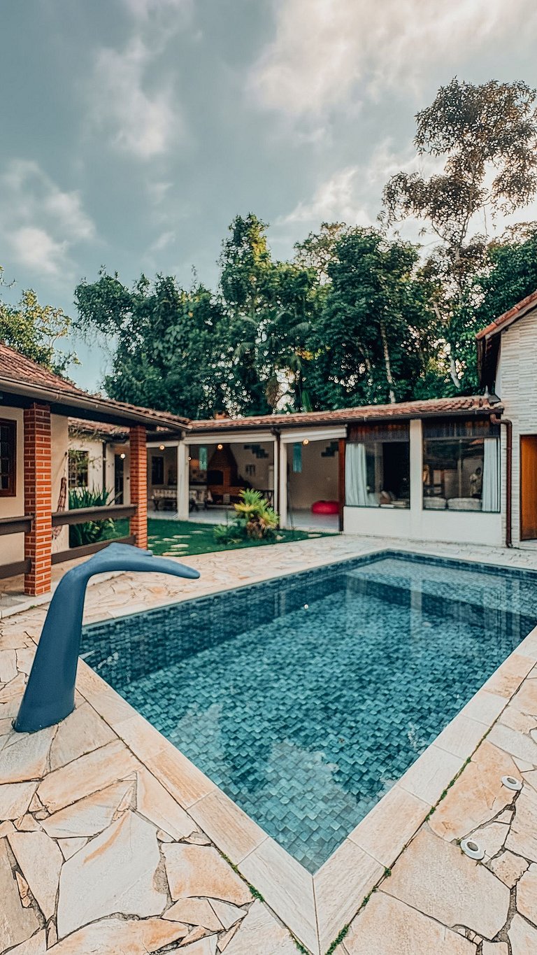 Uma casa de conto de fadas para viver momentos especiais com